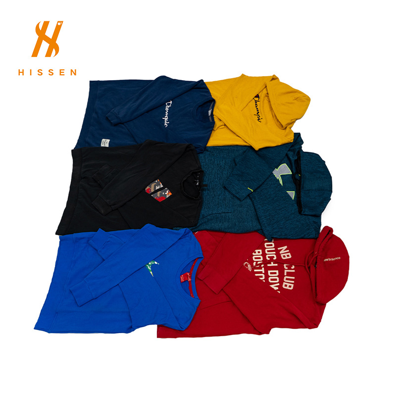 旧衣物批发西班牙二手品牌男装热销美式卫衣usedbrand menclothes