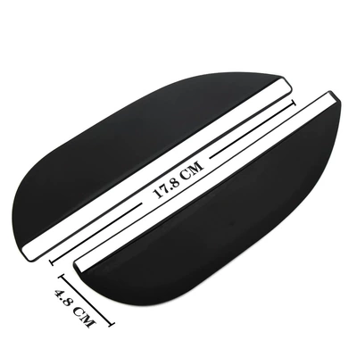 Cross-border explosions are suitable for Suzuki SUZUKI car rearview mirror rain shield rain eyebrow change decoration car logo Swift (Rearview mirror rainproof sticker) - blank-without-label-set