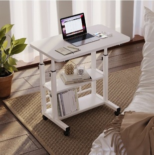 Bedside Table Movable Lifting Folding Table Bedroom Dormitory Narrow Gap Small Computer Table Lazy Simple Desk