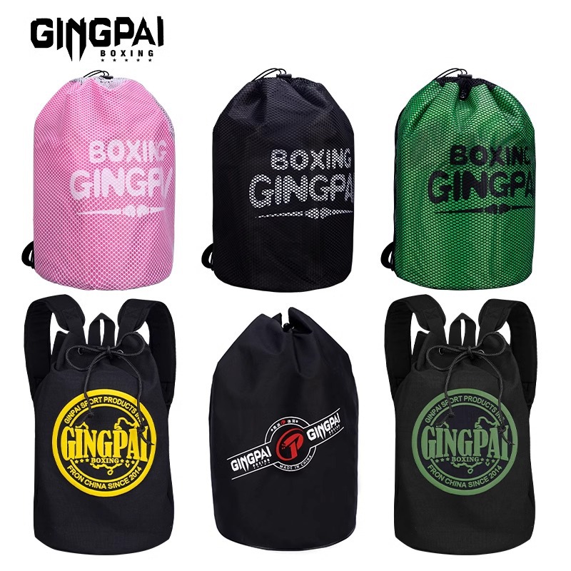 Taekwondo protective gear bag large capacity storage backpack men's and women's boxing Sanda Muay Thai training equipment