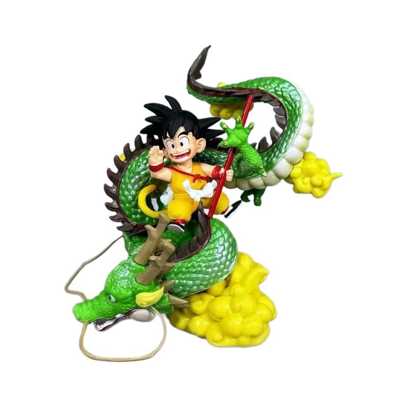 ドラゴンボールフィギュアフリーページ座っているドラゴン孫悟空超サイヤ人子供時代のドラゴンに乗ってアニメーションフィギュアモデル卸売|undefined