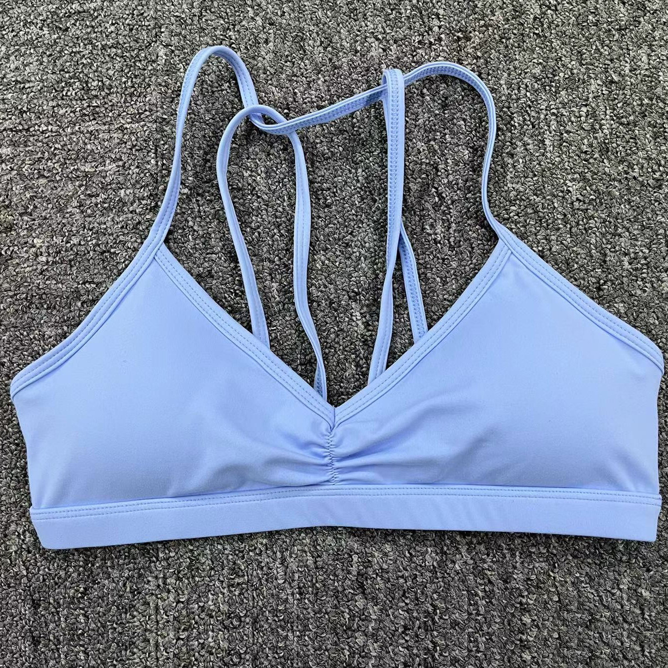 59g Weight Sleeveless Sleeve Length Nylon Fabric Type Short Top Length Halter Crisscross Tank Tops Type Gym, Yoga Occasion Halter Neck Neckline Solid Color Pattern Sports Style Sports Solid Color Nylon Halter Neck Active Tops Halter Crisscross Tank 31