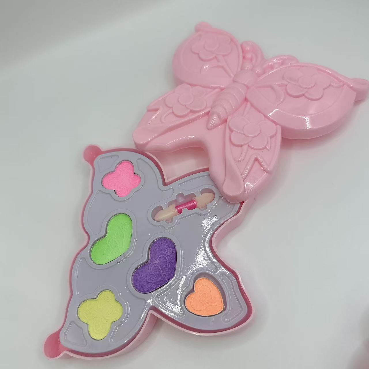 Caja de maquillaje de mariposa (tablero de succión)