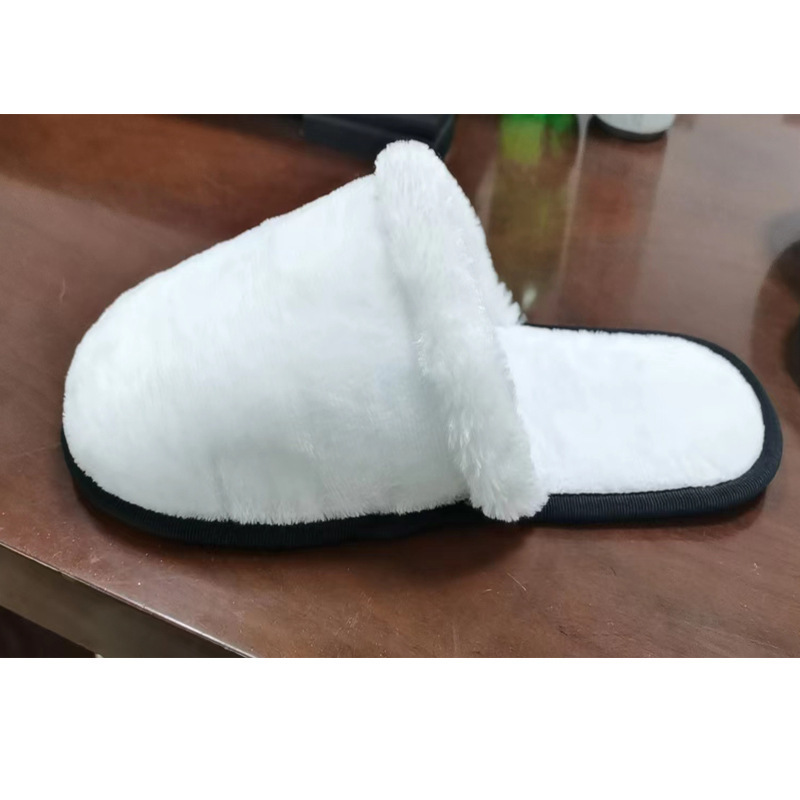 Laitu custom hotel slippers large size Amazon cross-border home shoes cute animal printed plush cotton shoes