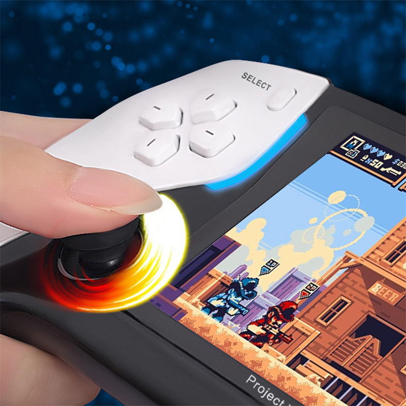 Nueva consola de juegos portátil ProjectX transfronteriza HD pantalla grande retro arcade transfronterizo portátil inalámbrico HD