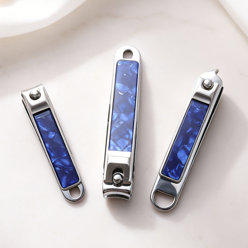 Household Original Large Anti-Splash Nail Clippers with New Design for Collecting Debris, Sharp Nail Scissors for Adults with Thick Nails