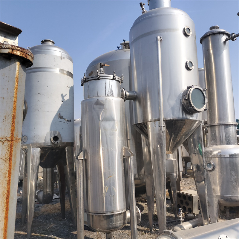 供应二手70平方薄膜蒸发器、三效薄膜蒸发器 废水处理蒸发器