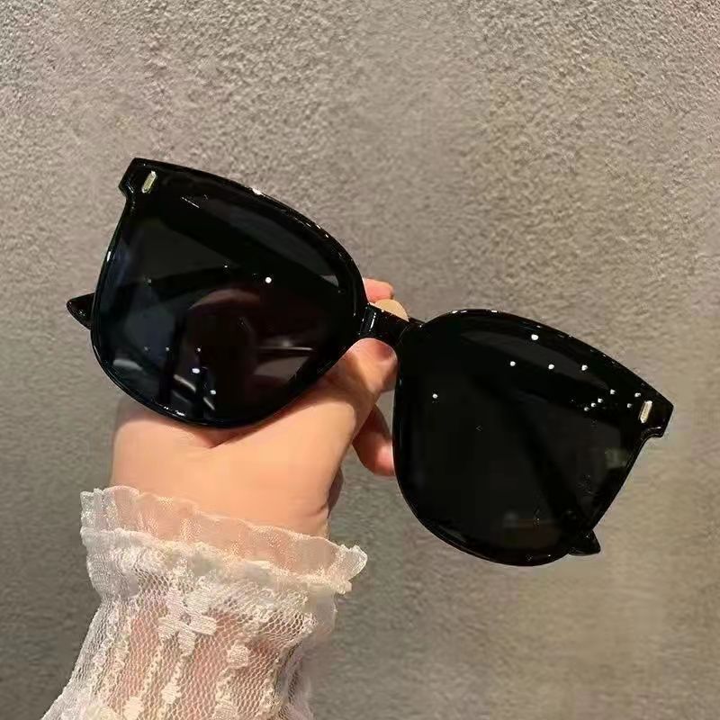 2025 サングラス レディース ラージフレーム サングラス メンズ ドライビング トレンド ins 抗 UV インターネットセレブ 同型メガネ 多用途カバー|undefined