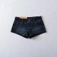 Two Button Retro Low Waist Shorts Hip Slimming Hot Pants Women's 2025 Summer New American Style Hip Y2K Shorts