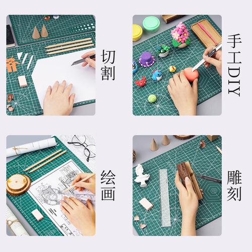 Wholesale A4 Engraving Plate Hand Cushion Cutting Pad Hard Cutting Mat Cutting Board Paper Plate Hard Pen Writing Pad DIY