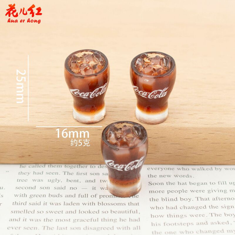 新款麦香套餐系列 diy奶油胶树脂配件发饰发夹挂件手机壳冰箱贴|undefined