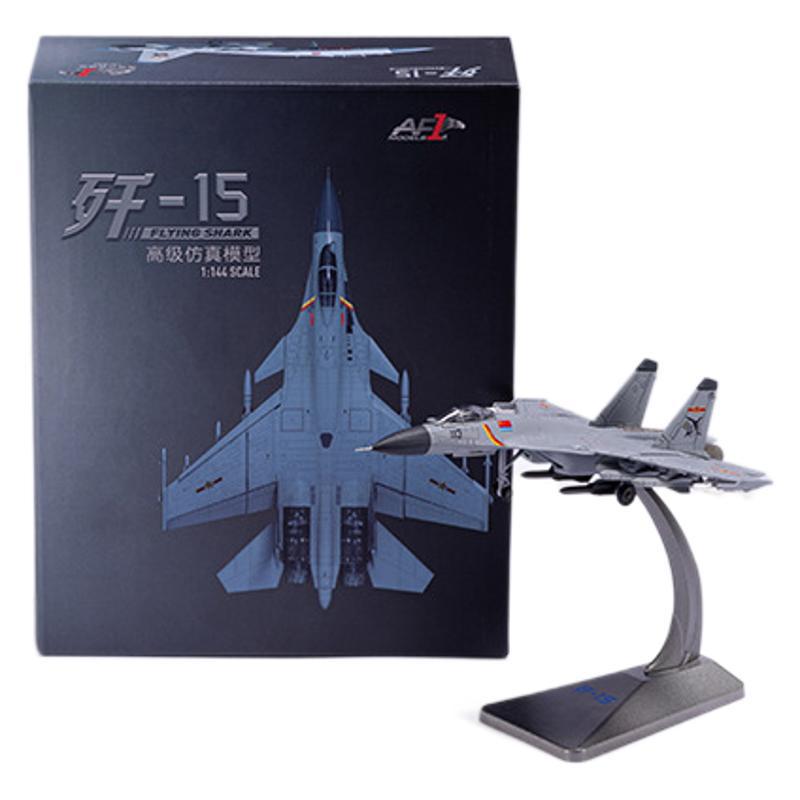 1:144 J-15 aircraft fighter model simulation alloy foam model shipborne military aircraft souvenirs