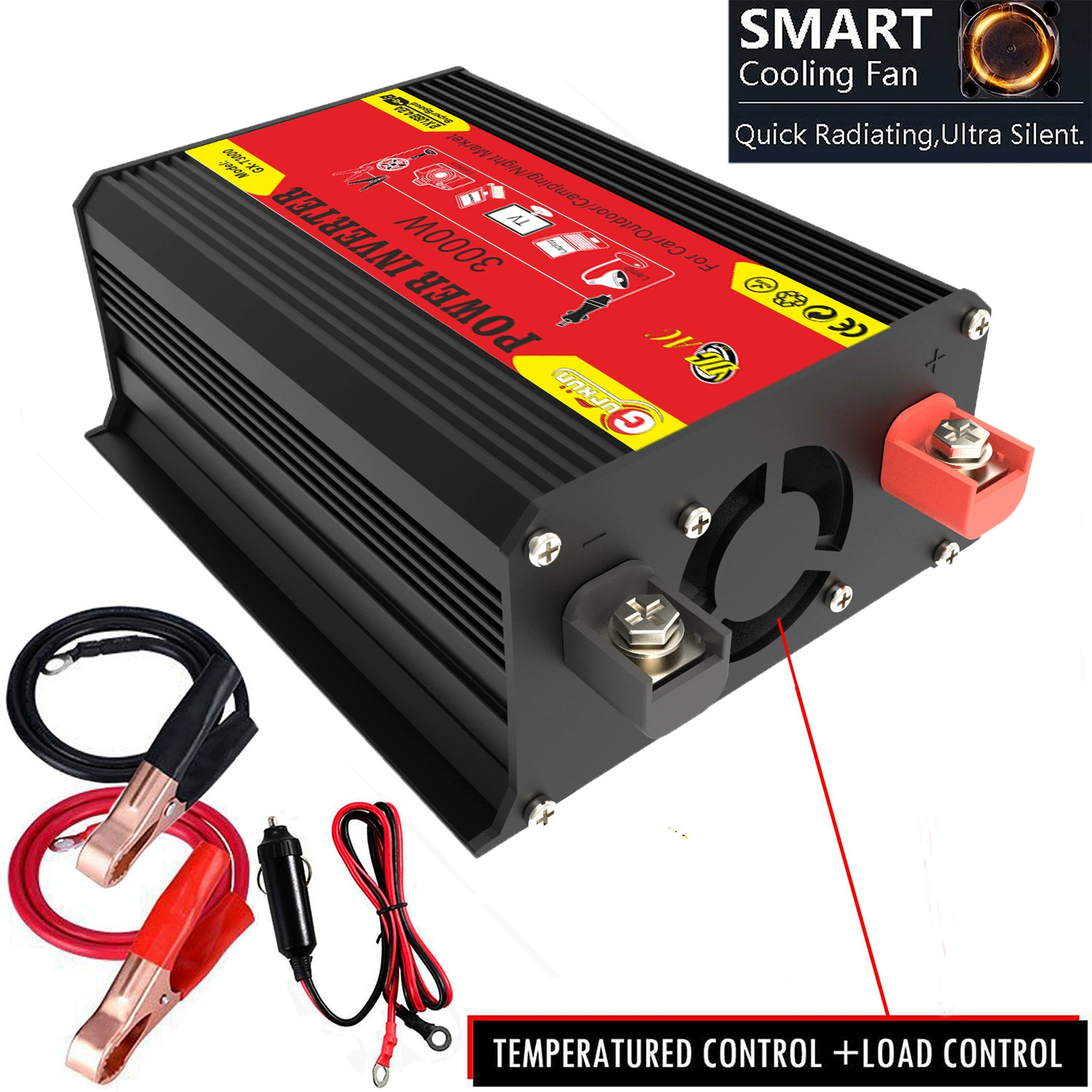 Controller solar-powered, 12v, 220v, 75W