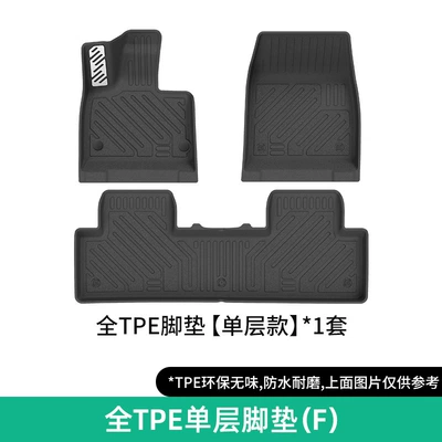 Modelə uyğun ayaqaltı Car Floor Mats, Dirt-Resistant and Waterproof - 25-models-of-yu7-single-layer-floor-mats-f-typemetal-pedal