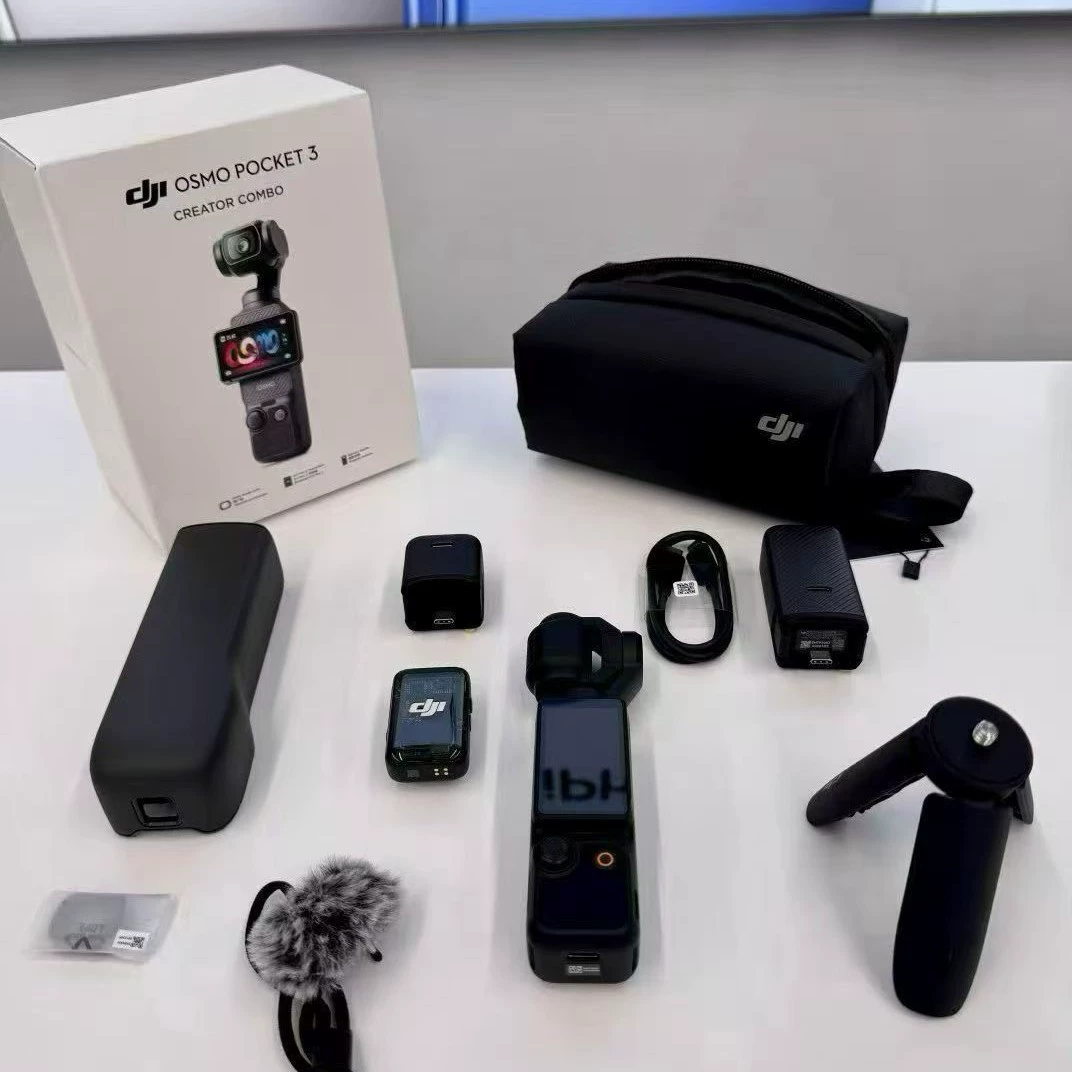 大疆 DJI, camera, handheld pocket videocamera
