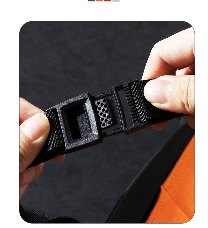 Car Rear Seat Hook Storage Bag Tissue Box Multi-Functional Storage Bag Anti-Kick Pad Car Self-Driving Travel Goodies