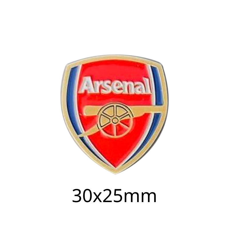 Insignias metálicas transfronterizas, pegatinas para teléfonos móviles, broches, Copa Mundial, Liga de Campeones, club de fútbol, insignias del Real Madrid, insignias del Liverpool al por mayor