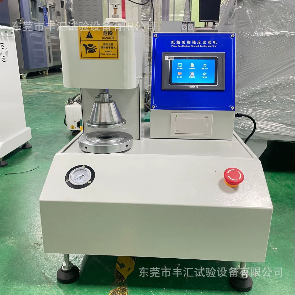 Автоматическая машина для испытания на прочность на разрыв картонной коробки