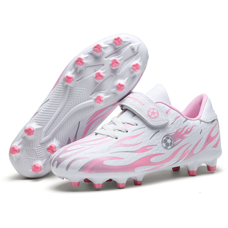 Scarpe da calcio per bambini con velcro per ragazzi campo_voghion.com