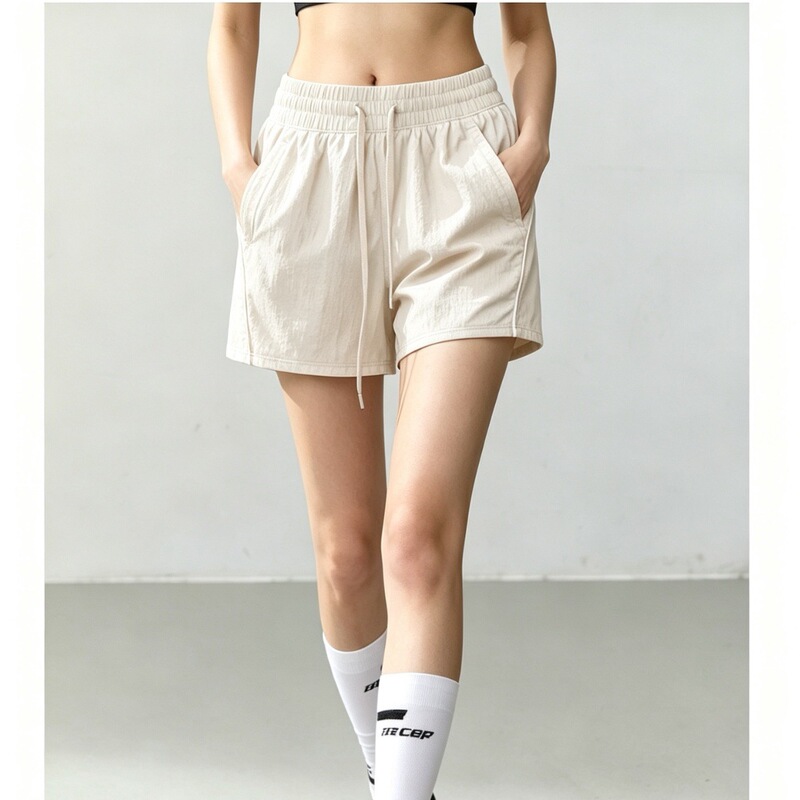 License brand sports shorts, summer quick-dry, lightweight, anti-exposure, loose-fitting, breathable, with pockets, for running and yoga License brand sports shorts, summer quick-dry, lightweight, anti-exposure, loose-fitting, breathable, with pockets, for running and yoga