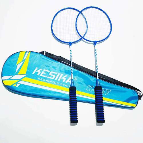 Slip-resistant adult beginner durable offensive split Coska badminton racket, supports one-piece dropshipping