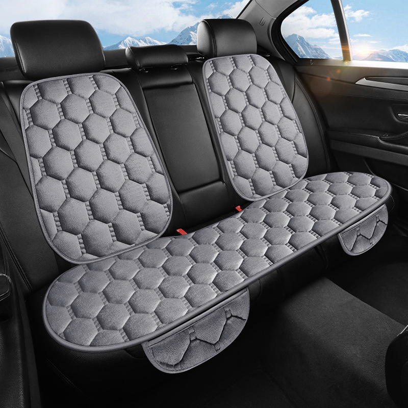 Winter Short Plush Car Seat Cushion Universal Seat Cushion Cross-Border E-Commerce Hot-Selling Single-Piece Seat Cushion Full Car Seat Cover Five Seats