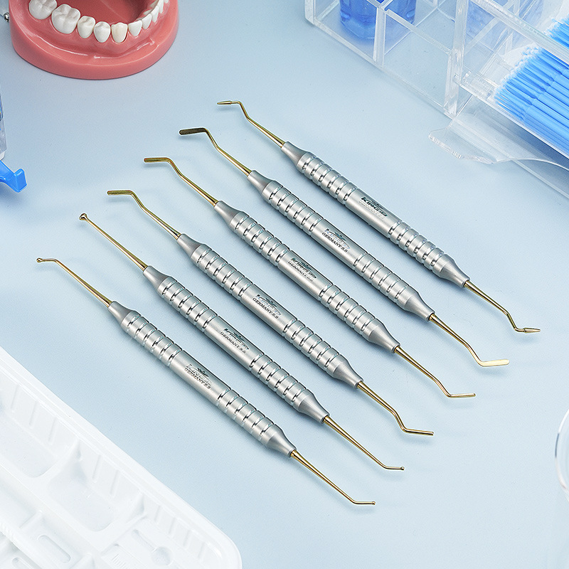 conjunto de relleno de resina estética oral, mango de acero de tungsteno dental, fijación y reparación de los dientes sueltos de la cavidad bucal