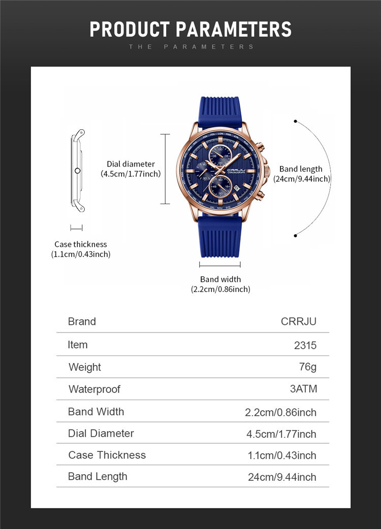 Title 10, Montre homme business casual avec bracelet en s...