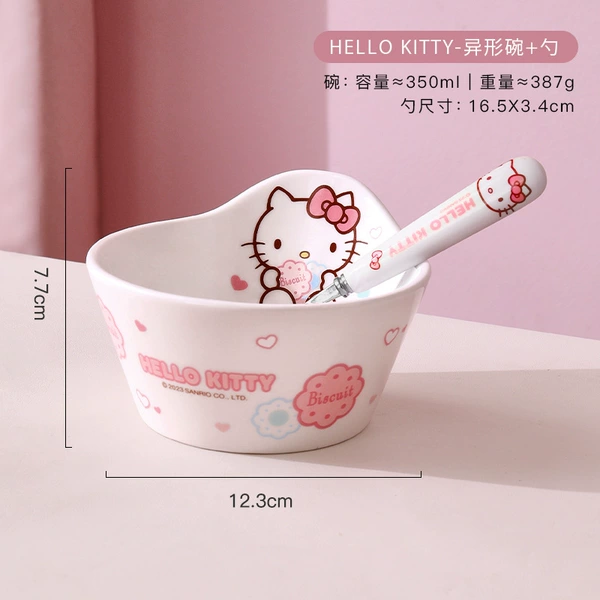 Alien bowl+stainless steel spoon [official genuine Katie cat]