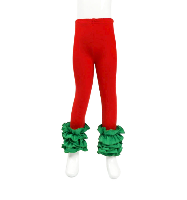 Elegant Cute Solid Color Flower Cotton Pants & Leggings display picture 8