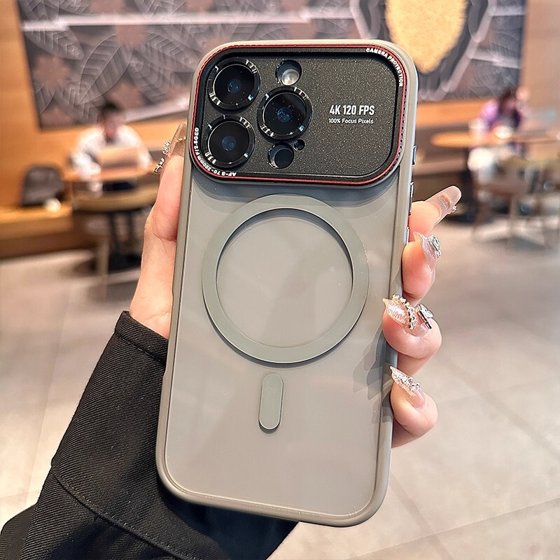 秒变17莱卡大视窗适用iPhone16手机壳磁吸金属镜头肤感苹果15硬套|undefined
