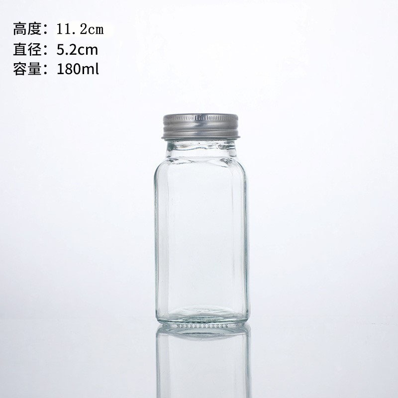 木盖调料罐烧烤香辛料玻璃调味瓶厨房餐厅相思木玻璃撒料罐跨境|undefined