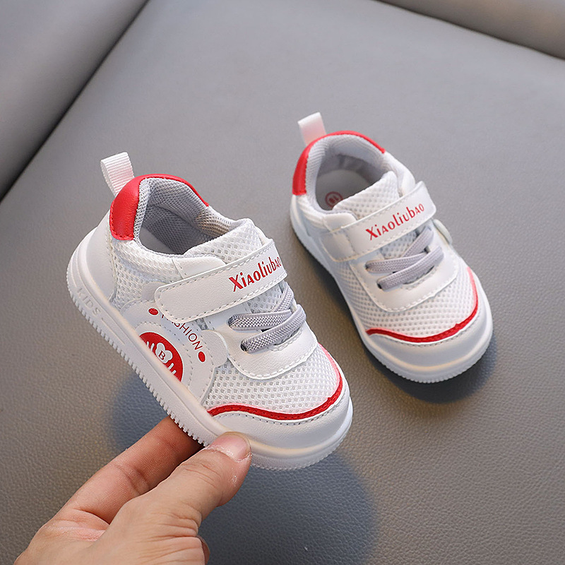 Otoño nuevo estilo femenino bebé zapatos casuales zapatos de niño suela suave transpirable para bebés pequeños zapatos deportivos para niños pequeños