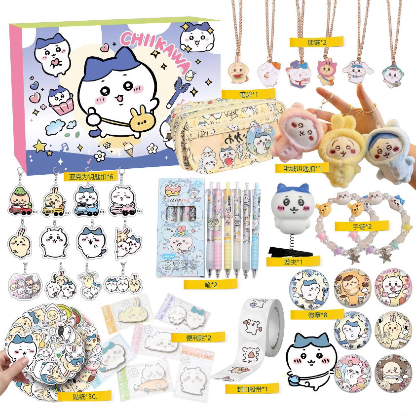 Juego de juguetes sorpresa de dibujos animados transfronterizos, figuras de Sanrio, juguetes de regalo para niños.