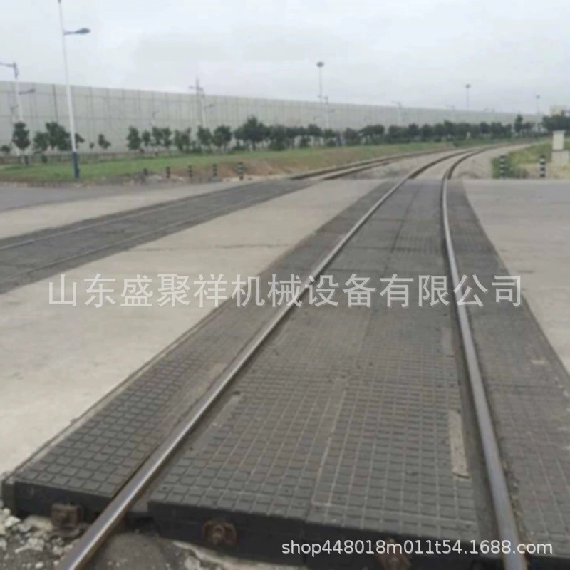 Встраиваемая рельсовая дорожная пересекающая пластина P50 типа II из неразрушаемой резины