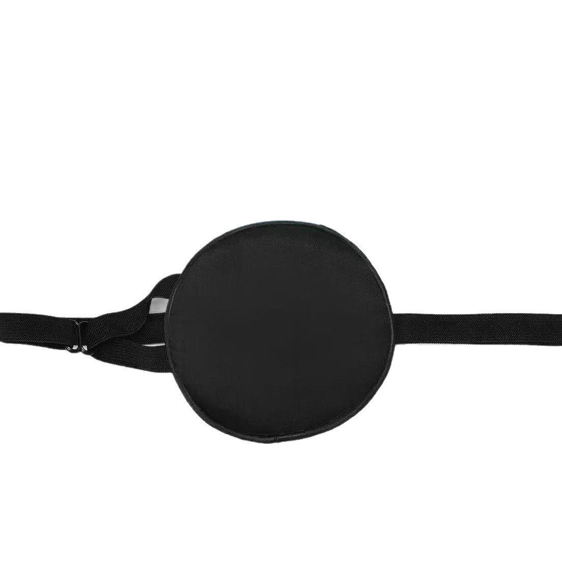 Parche de seda para ambliopía infantil, parche ocular negro, parche ajustable que bloquea la luz para estrabismo, hecho de seda de morera.