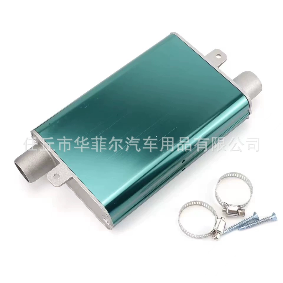 Трансграничный стояночный обогреватель Webasto, специальный глушитель из алюминиевого сплава, бесшумный шумоподавитель, 24 мм, высококачественный глушитель