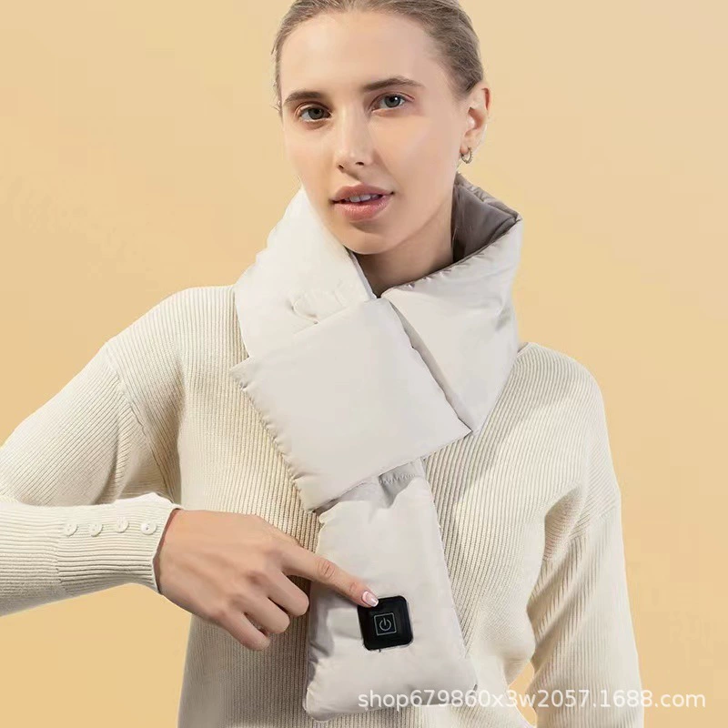 Зимний шарф с подогревом USB интеллектуальный электрический нагрев шейного отдела позвоночника