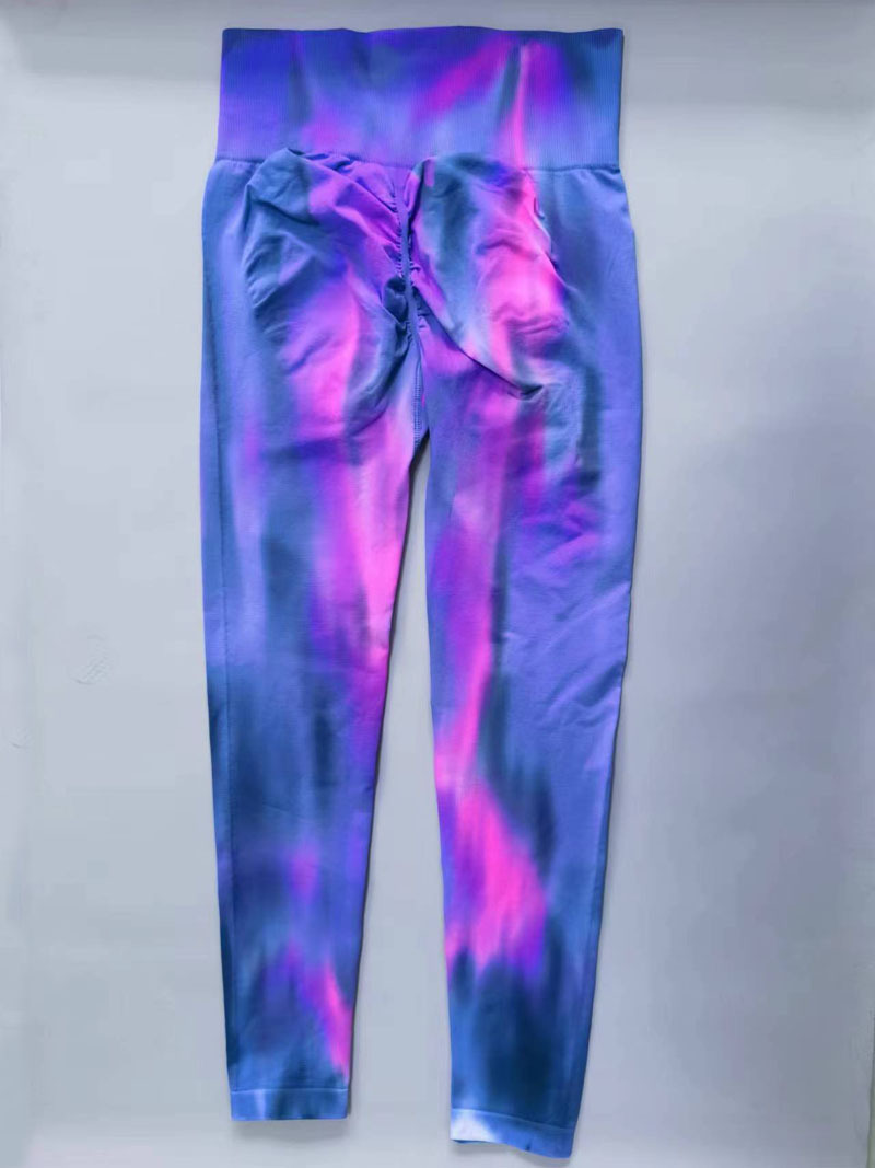 Simple Style Gradient Color Chemical Fiber Blending Nylon Active Bottoms Skinny Pants Sweatpants display picture 32