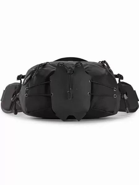 Q5 Waist Pack Sports Functional Waist Bag Nylon Sports Leisure Travel Outdoor Large Capacity Waterproof Fitness