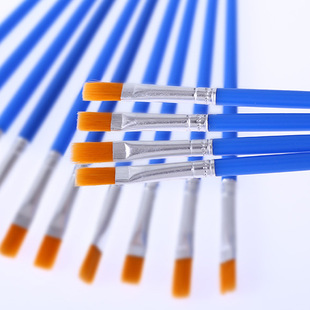 Children's Painting Brush Graffiti Coloring Acrylic Watercolor Pigment Kindergarten Gouline Pen Picking Pen Gouache Nylon Brush