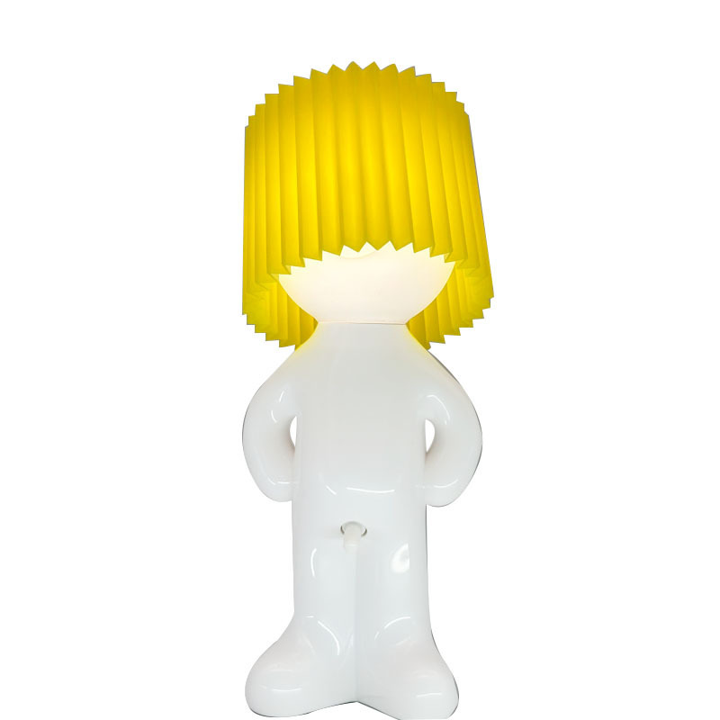 ドロップシッピングクロスボーダーホットセール USB プラグインクリエイティブ MR P シャイテーブルランプシャイボーイリトルいたずらナイトライト|undefined