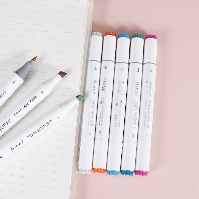 Marcador transfronterizo 80 traje de color pintura de doble cabeza marcador de color pincel de pintura a base de agua recomendar pluma de graffiti de arte