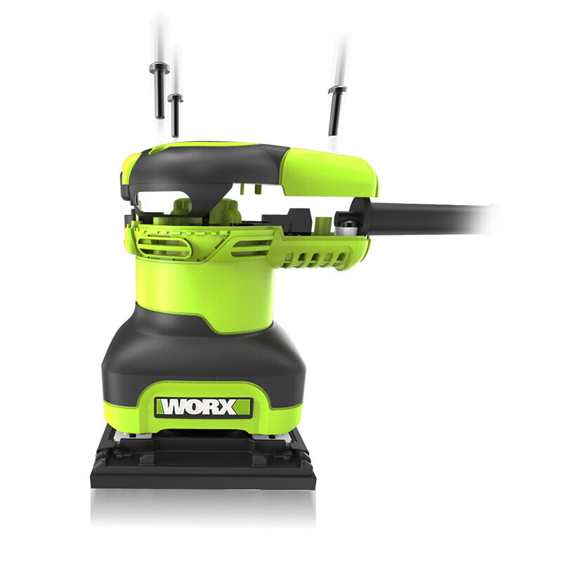 WEX WORX WU646 240W lijadora de placa plana lijadora de madera lijadora eléctrica de baño