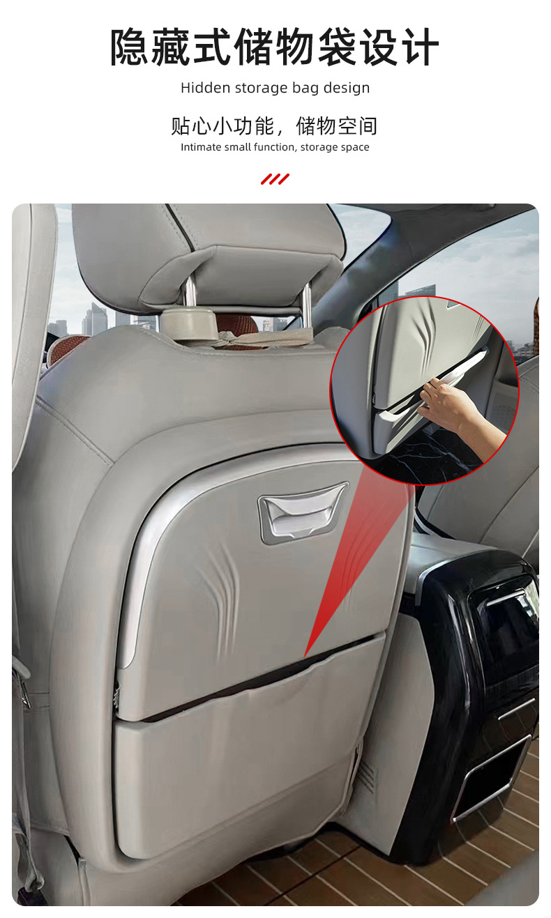 Suitable for Honda Odyssey ailisen business car modified car rear seat folding car small table Board