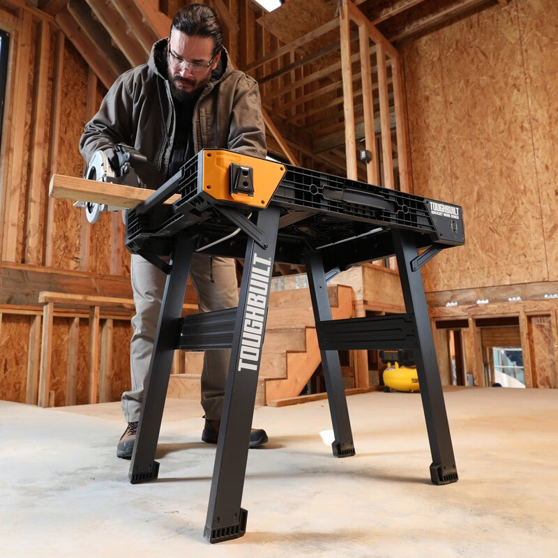 TOUGHBUILT Tabla de sierra de carpintería Tabla de sierra de carpintería multifuncional TB-WB700