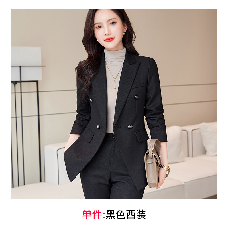 ビジネススーツ 女性用 高級感 2025秋冬新作 秋 ジュエリーショップ フォーマルウェア 6272
