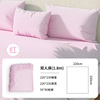 [pink] double fitted sheet set of four independent bags