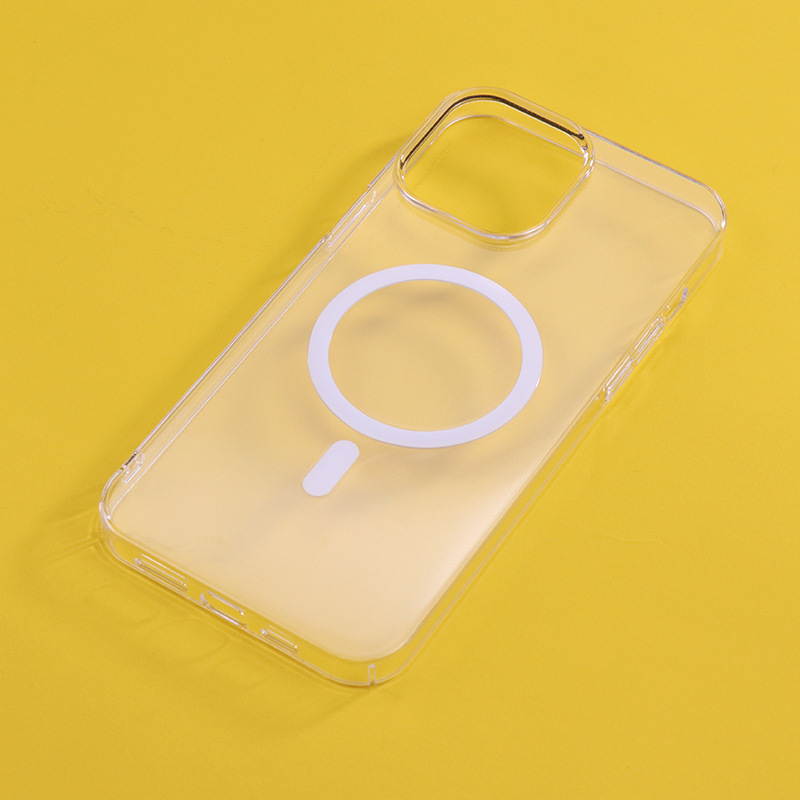 Suitable for Apple 12 13 14 16 series PC transparent matte magnetic mobile phone case factory in stock wholesale