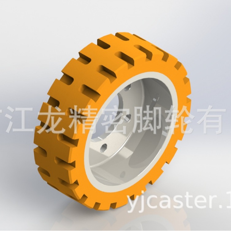 AGV驱动轮 AGV舵轮 agv聚氨酯胶轮运输车高负载4/5/6/8寸重型脚轮